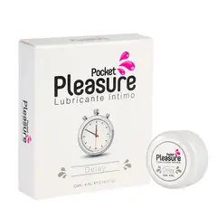 POCKET - Lubricante Intimo Retardante Delay 4 Ml Pleasure
