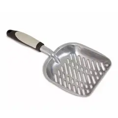 PETMATE - Pala Recogedora Arena Gatos Jumbo Metalica