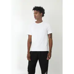 BELIFE - Camiseta Deportiva Blanca Manga Corta Para Hombre