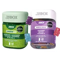 THE GUMMY BOX - Kit Gomitas Colágeno Y Greenfit