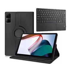 GENERICO - Estuche 360 + Teclado Trackpad (mouse) Para Redmi Pad Se 11