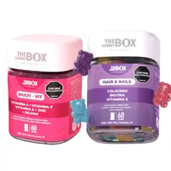 THE GUMMY BOX - Kit Gomitas Multivit Y Colágeno