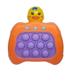 GENERICO - Juguete Pop It Electronico Burbujas Pato Naranja