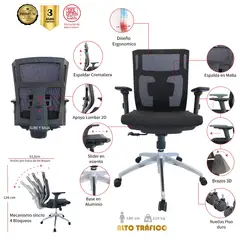 MUEBLESYA - Silla De Escritorio y Oficina La Palma