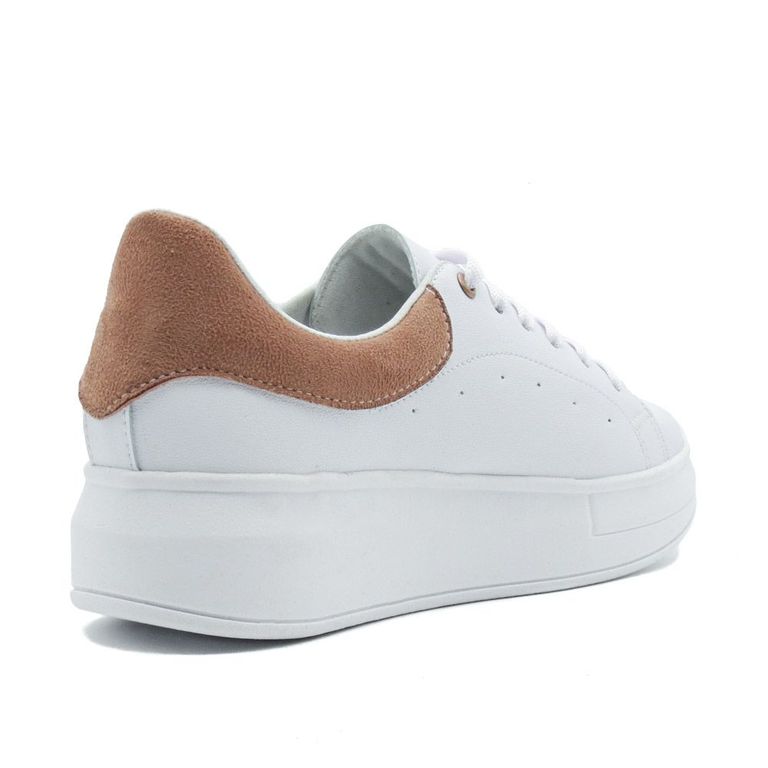Imagen de Tenis Para Dama Blanco x Rosado Ballerinas Riley