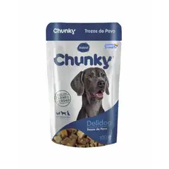 CHUNKY - Delidog Trozos de Pavo - Alimento Para Perro x 100 gr