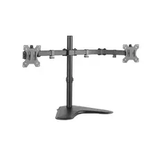 ERGONOMUS - Brazo soporte tipo pedestal para 2 monitores o pantallas