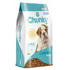 CHUNKY - Cachorros - Comida Perros Sabor a Pollo x 4 kg