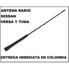 GENERICO - Antena nissan versa tiida de 11 pulgadas o 28 cms de largo