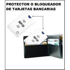 GENERICO - Bloqueador tarjetas bancarias evite ser clonado