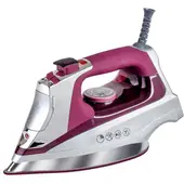 BLACK+DECKER - Plancha de ropa black decker power pro perilla morado