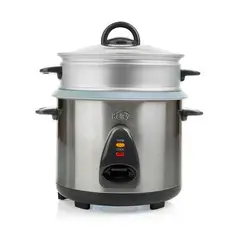 KALLEY - Olla arrocera 10 tazas k-rcs18 con vaporera gris