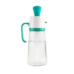 CHEF MASTER - Botella Dispensadora con aplicador Multiusos Aceite Vinagre Verde