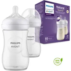 AVENT - Set De Teteros X2 Natural Response 9 Oz SCY903/02