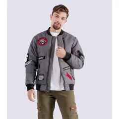 GROGGY - Chaqueta Para Hombre Bomber