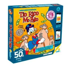 MARKET TOYS - Juego De Mesa Ronda Monopolio Tio Rico Pequeño