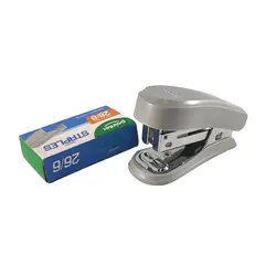 POINTER - Grapadora Mini Cosedora Plástica Caja De Grapas