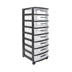 PLASTICOS MQ - Cajonero Organizador Modular 8 Niveles Marca Mq