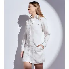 UNSER - Vestido Para Mujer Corto Manga Larga