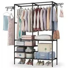 ONE PIXEL - Perchero De Piso Para Organizador Ropa Rack Colgador Closet
