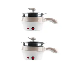 CHEF MASTER - Kit X2 Olla Eléctrica Multifuncional 5en1 Arrocera y más Crema
