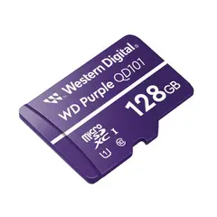 WESTERN DIGITAL - Tarjeta microSD Purple 128GB seguridad 247