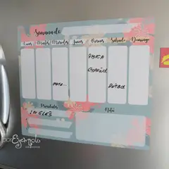 GENERICO - Planeador Semanal Por Ejemplo Flores