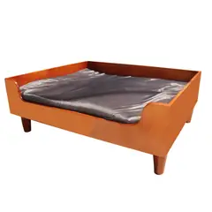 MAOS - BASE CAMA PARA MASCOTAS EN PINO CEDRO