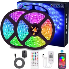 ONE PIXEL - Cinta Led 10 Metros RGB Wifi Smart Alexa Google Apps Control.