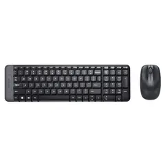 LOGITECH - Combo Teclado y Mouse Inalámbrico MK220 Español