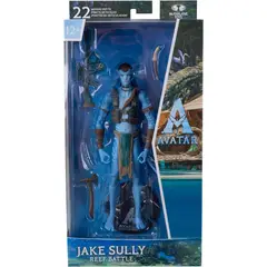 HASBRO - Jake Sully Reef Battle Figura Avatar McFarlane Toys 18 Cm