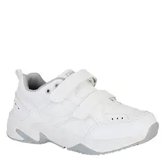 THROWING - Tenis colegial - escolar Unisex BLANCO / zapatillas BTS 24 VELCRO