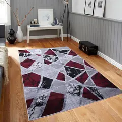 MITAPETE COM - Alfombra Tapete Turquia Rojo 120 X 170cms