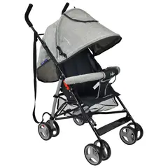 HAPPY BABY - Coche Paseador Bebe Future Negro