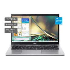 ACER - Portatil A315-59-52W4 Intel core i5-1235u 8GB Ram 512 SSD 15.6FHD Freedos