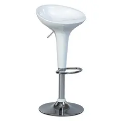 GENERICO - SILLA BAR AJUSTABLE BLANCA