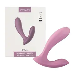 SVAKOM - Vibrador Erica Rosado