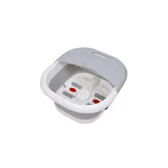 GENERICO - Tina Gris Spa Pies Plegable Burbuja Calor Y Luz Roja
