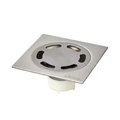 CORONA - Rejilla grival de piso contemporánea 10x10 1 1/2 -3pulgadas