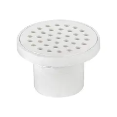 GRIVAL - Rejilla Redonda 3 pulgadas Blanco