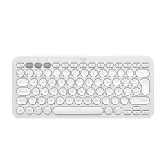 LOGITECH - Teclado Bt Multidispositivo Pebble Keys 2 K380s, Blanco