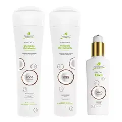 NAISSANT - Kit Shampoo Mascarilla Aceite Coconut Hidratante