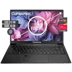 COMPUMAX - PORTATIL AMD RYZEN 7-5700U SSD 512GB RAM 16GB LED 14 FULL HD