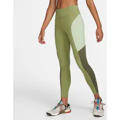 NIKE - Leggins Mujer One Dry Fit Midrise 7/8 Cb - Verde