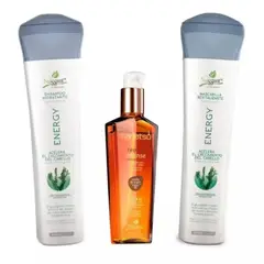 NAISSANT - Kit Shampoo Mascarilla Aceite Energy
