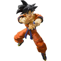 BANDAI - Figura Son Goku A Saiyan Raised On Earth Sh Figuarts