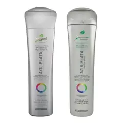 NAISSANT - Kit Shampoo Mascarilla Matizante Azul Plata