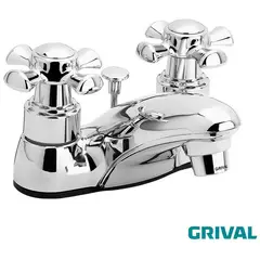 GRIVAL - Griferia baño lavamanos balta cruceta