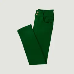 L Y H - Jean Para Mujer Verde Marca L&H