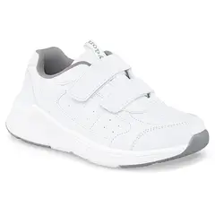 CROYDON - Tenis Colegio Neril V Blanco-Gris para Niño y Niña